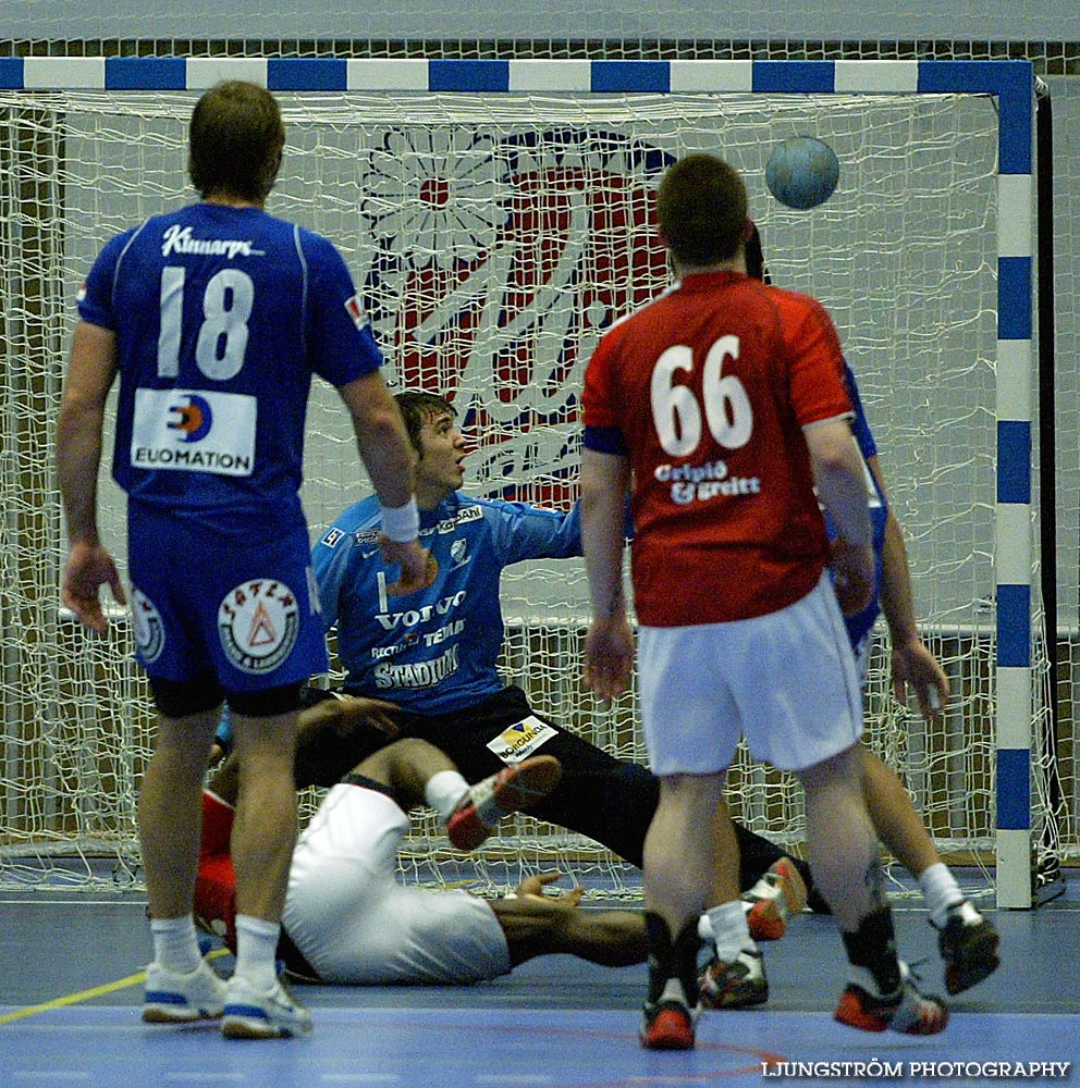 EHF-cupen IFK Skövde HK-Valur Reykjavik 35-28,herr,Arena Skövde,Skövde,Sverige,Handboll,,2005,9612