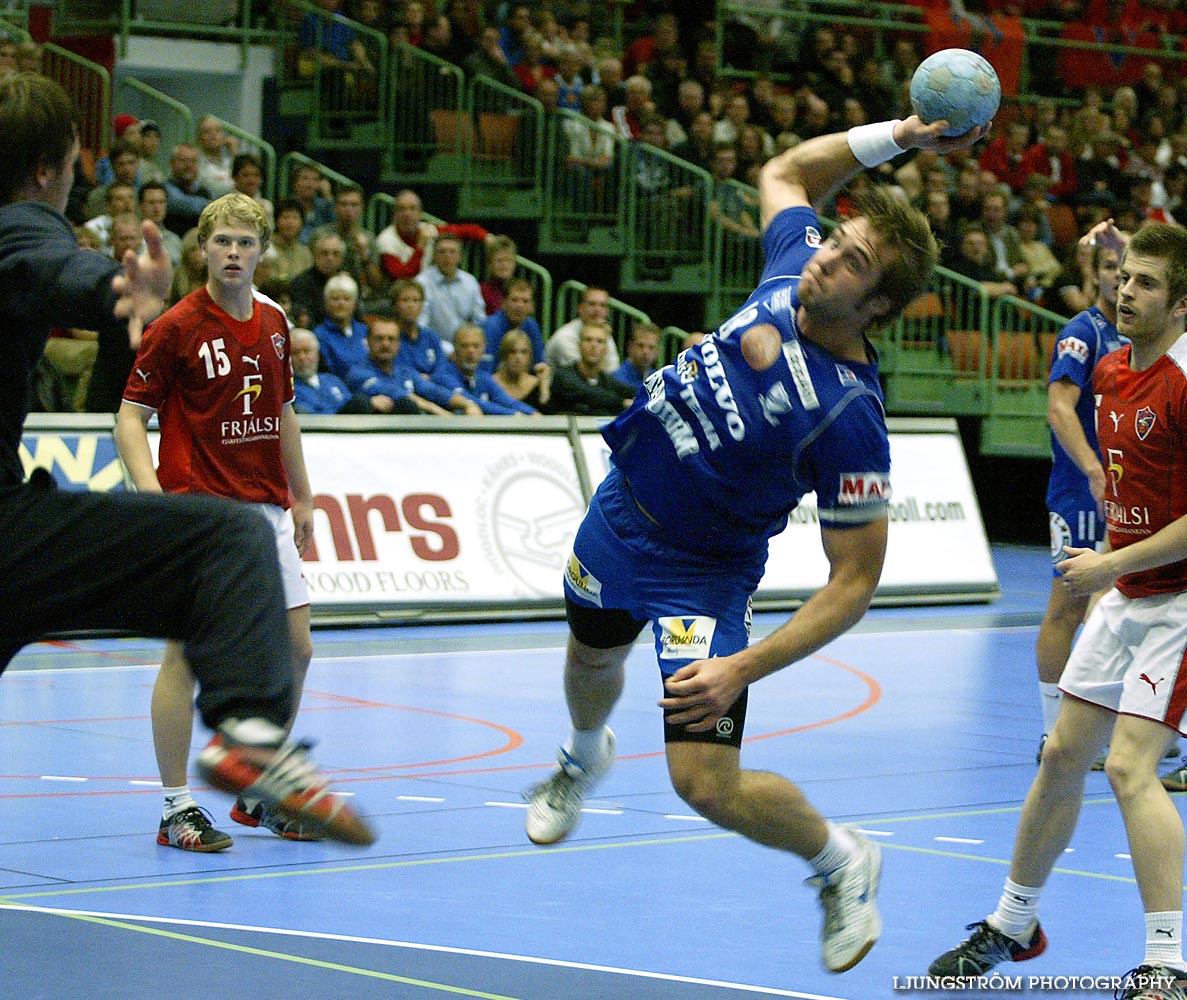 EHF-cupen IFK Skövde HK-Valur Reykjavik 35-28,herr,Arena Skövde,Skövde,Sverige,Handboll,,2005,9615