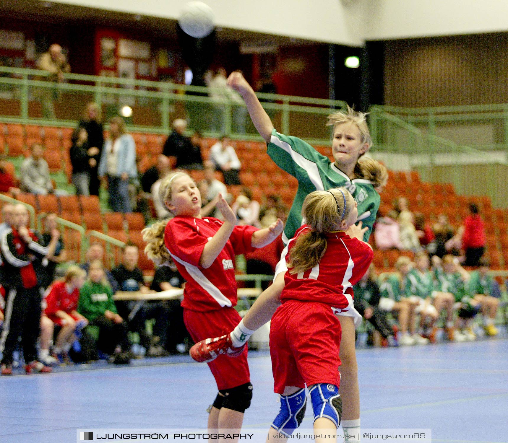 Skadevi Handbollscup 2005 D-flickor 95 A-FINAL KFUM Trollhättan-Kungälvs HK,dam,Arena Skövde,Skövde,Sverige,Handboll,,2005,244540
