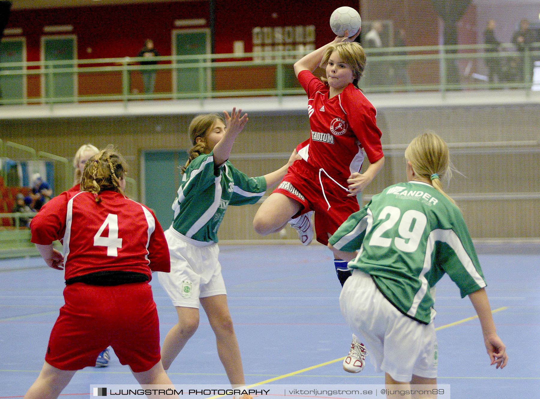 Skadevi Handbollscup 2005 D-flickor 95 A-FINAL KFUM Trollhättan-Kungälvs HK,dam,Arena Skövde,Skövde,Sverige,Handboll,,2005,244547