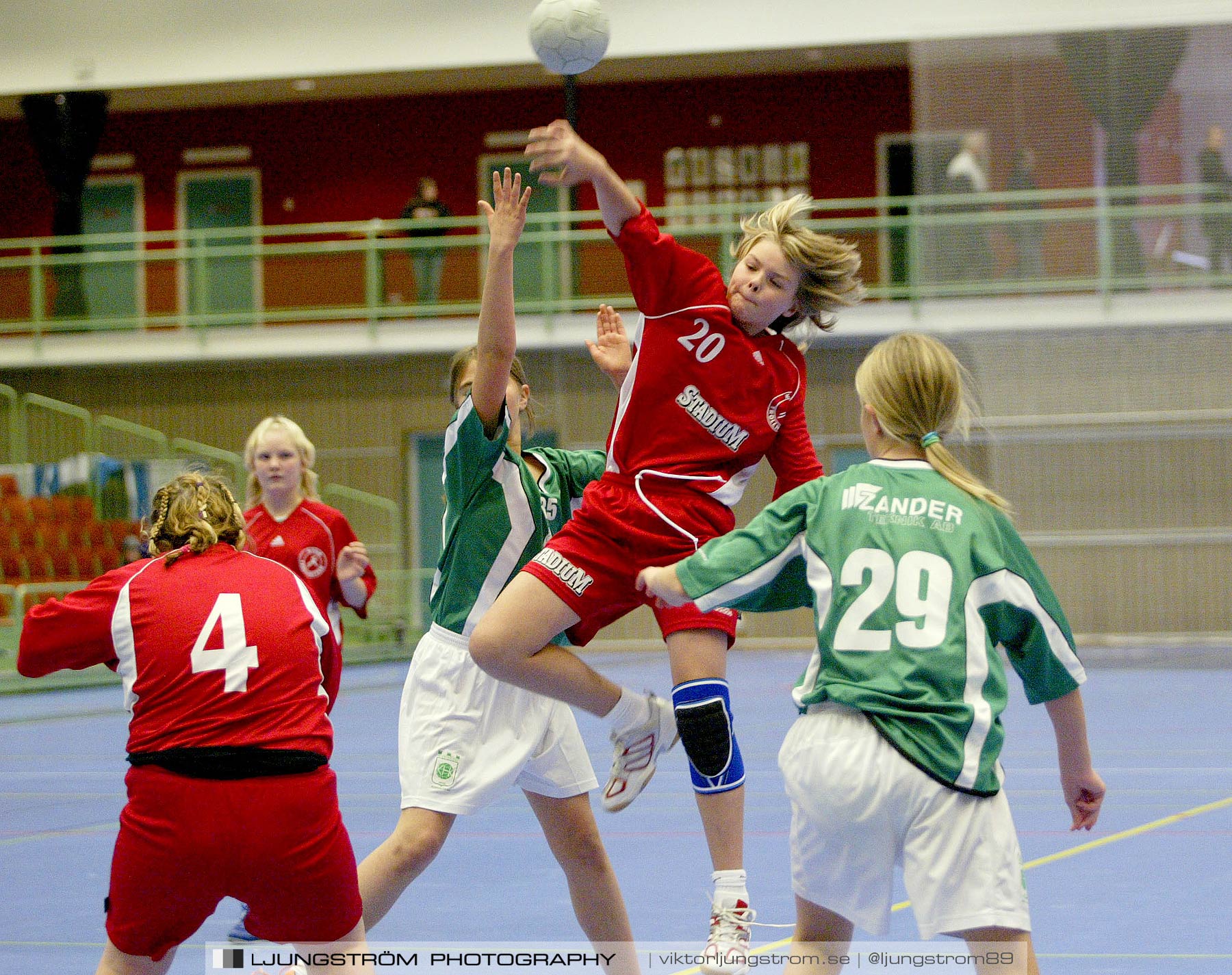 Skadevi Handbollscup 2005 D-flickor 95 A-FINAL KFUM Trollhättan-Kungälvs HK,dam,Arena Skövde,Skövde,Sverige,Handboll,,2005,244548
