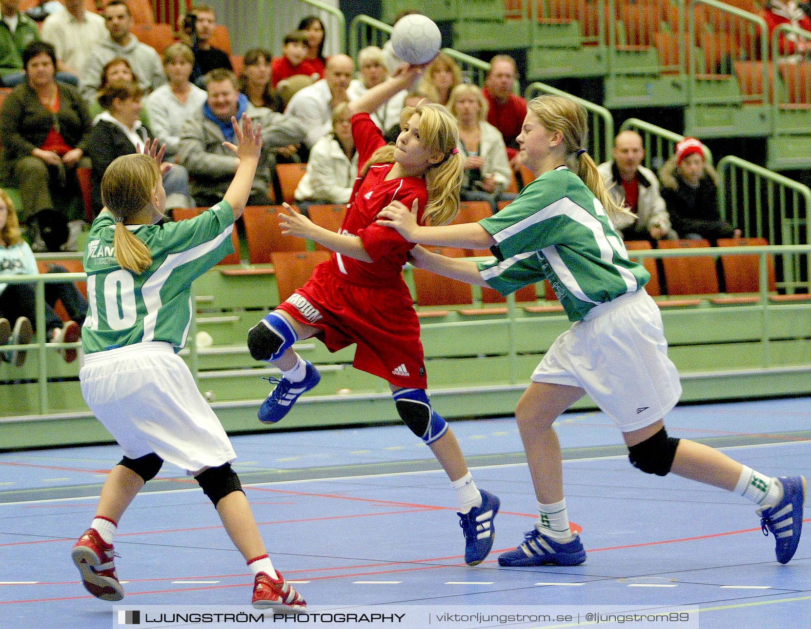 Skadevi Handbollscup 2005 D-flickor 95 A-FINAL KFUM Trollhättan-Kungälvs HK,dam,Arena Skövde,Skövde,Sverige,Handboll,,2005,244549