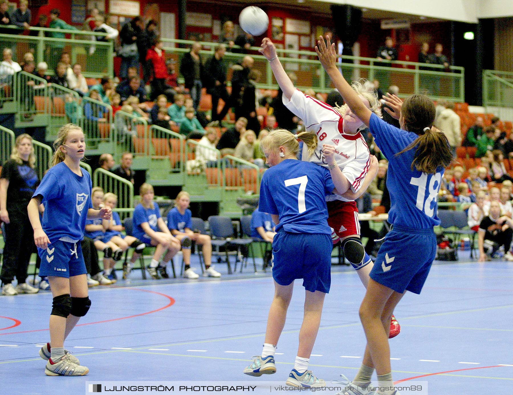 Skadevi Handbollscup 2005 C-flickor 94 A-FINAL Skånela IF-IFK Tumba,dam,Arena Skövde,Skövde,Sverige,Handboll,,2005,244577