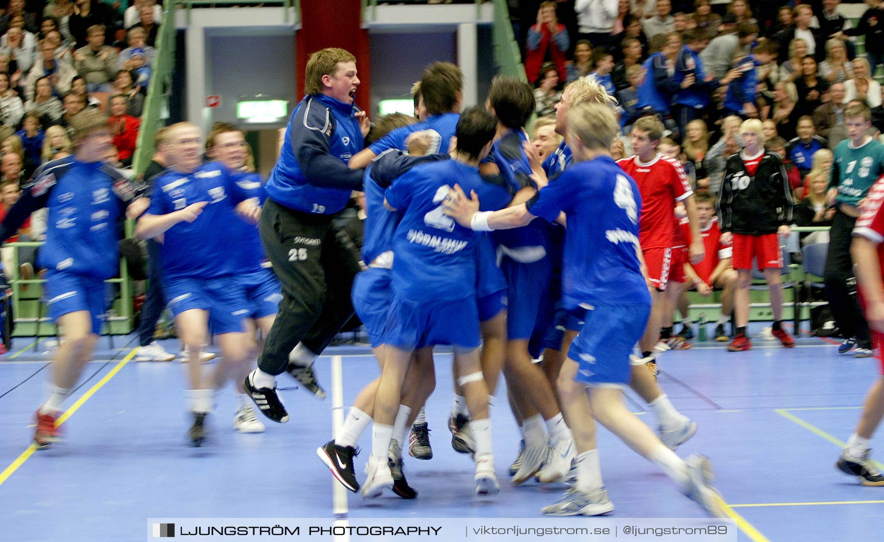 Skadevi Handbollscup 2005 Elitjuniorer FINAL IFK Skövde HK-HC Midtjylland,herr,Arena Skövde,Skövde,Sverige,Handboll,,2005,244686