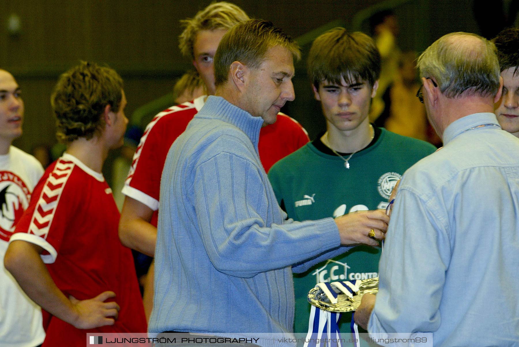 Skadevi Handbollscup 2005 Elitjuniorer FINAL IFK Skövde HK-HC Midtjylland,herr,Arena Skövde,Skövde,Sverige,Handboll,,2005,244690