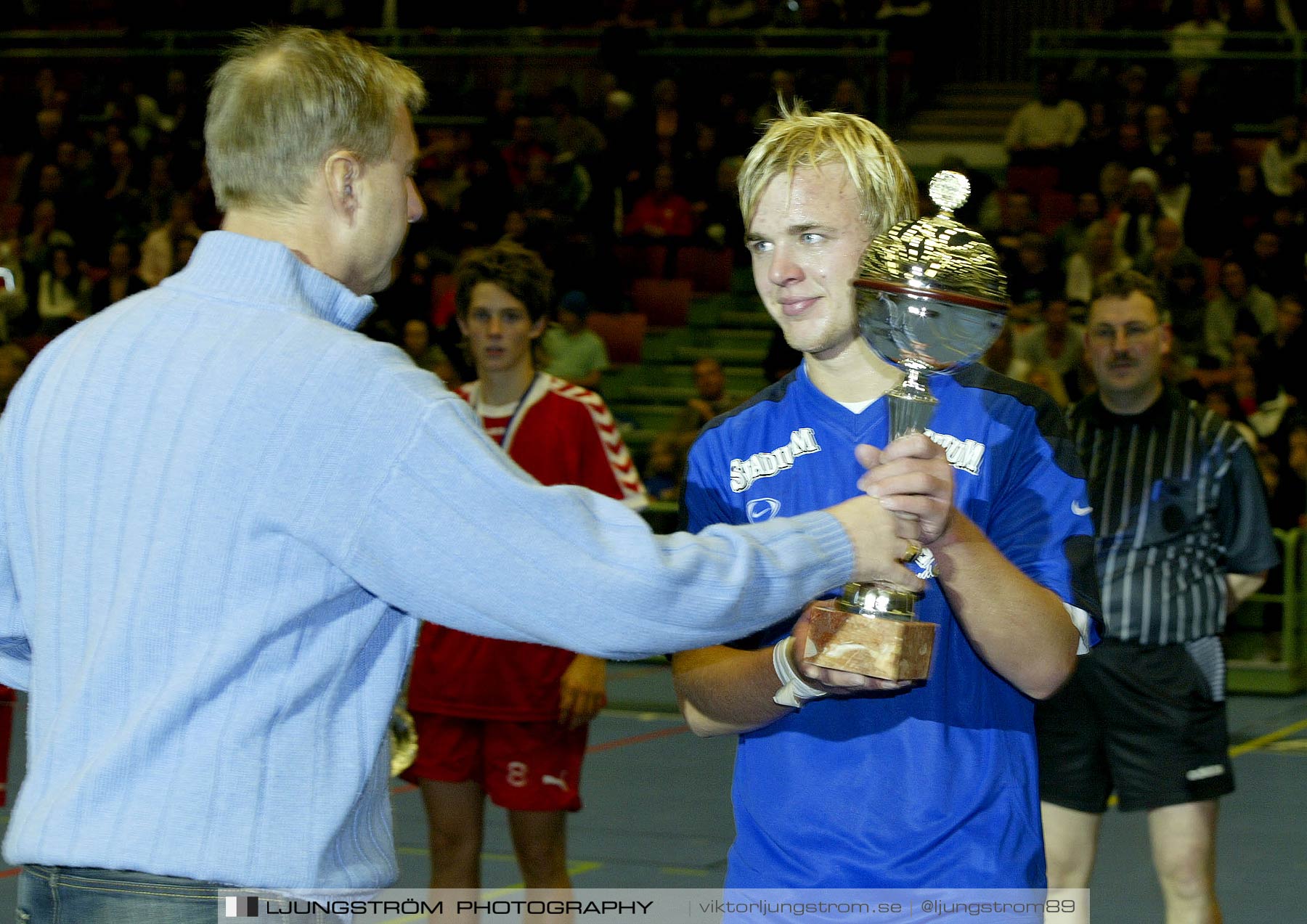 Skadevi Handbollscup 2005 Elitjuniorer FINAL IFK Skövde HK-HC Midtjylland,herr,Arena Skövde,Skövde,Sverige,Handboll,,2005,244691