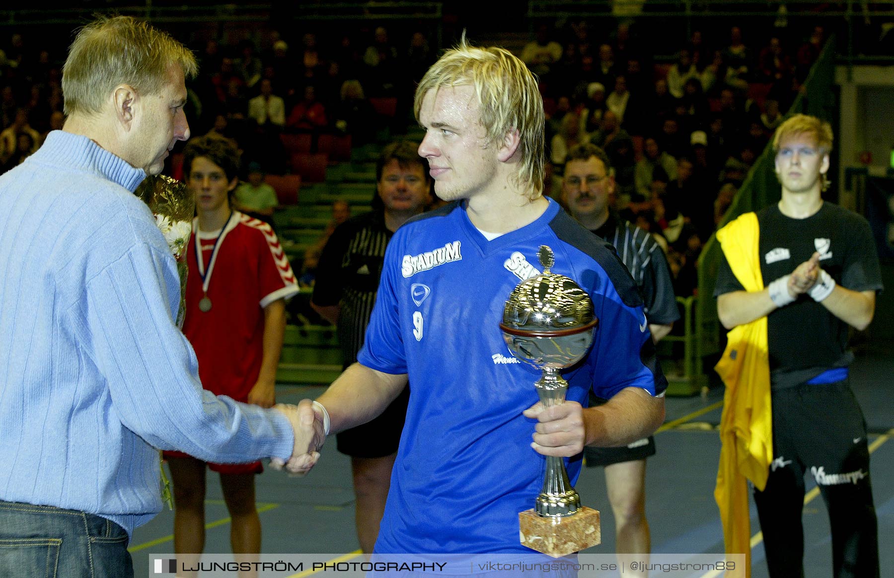 Skadevi Handbollscup 2005 Elitjuniorer FINAL IFK Skövde HK-HC Midtjylland,herr,Arena Skövde,Skövde,Sverige,Handboll,,2005,244692