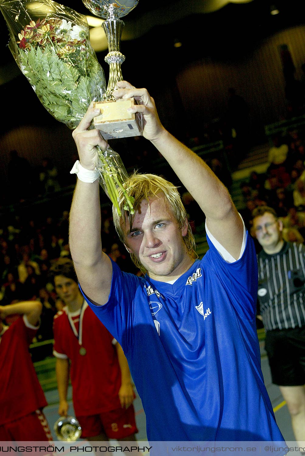 Skadevi Handbollscup 2005 Elitjuniorer FINAL IFK Skövde HK-HC Midtjylland,herr,Arena Skövde,Skövde,Sverige,Handboll,,2005,244694