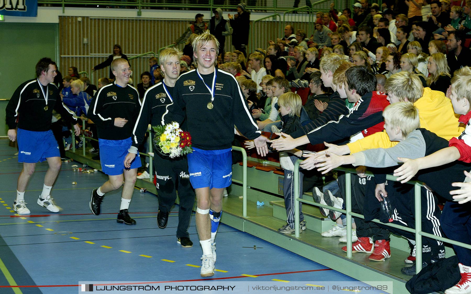 Skadevi Handbollscup 2005 Elitjuniorer FINAL IFK Skövde HK-HC Midtjylland,herr,Arena Skövde,Skövde,Sverige,Handboll,,2005,244696