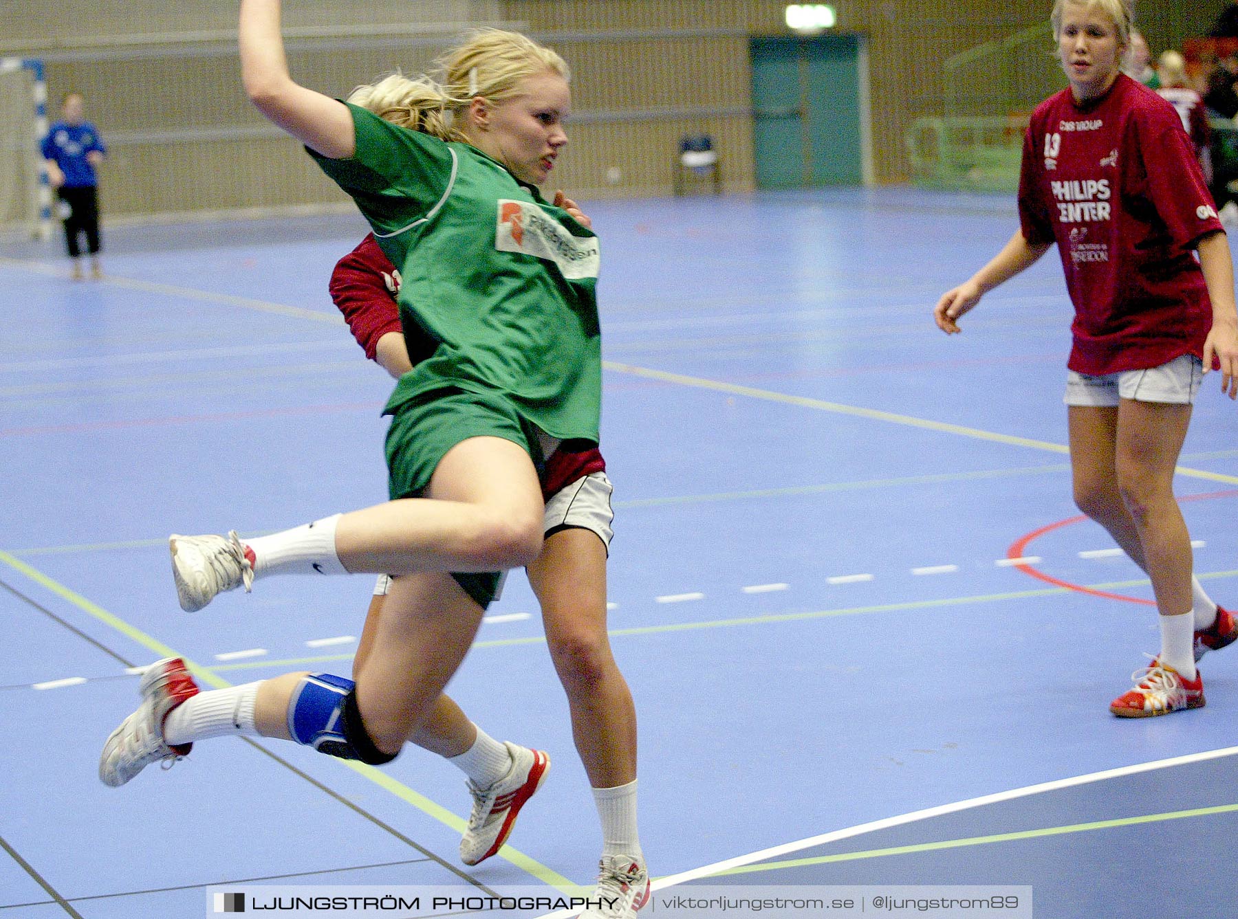 Skadevi Handbollscup 2005 A-flickor A-FINAL Bjurslätts IF-Skuru IK,dam,Arena Skövde,Skövde,Sverige,Handboll,,2005,244701