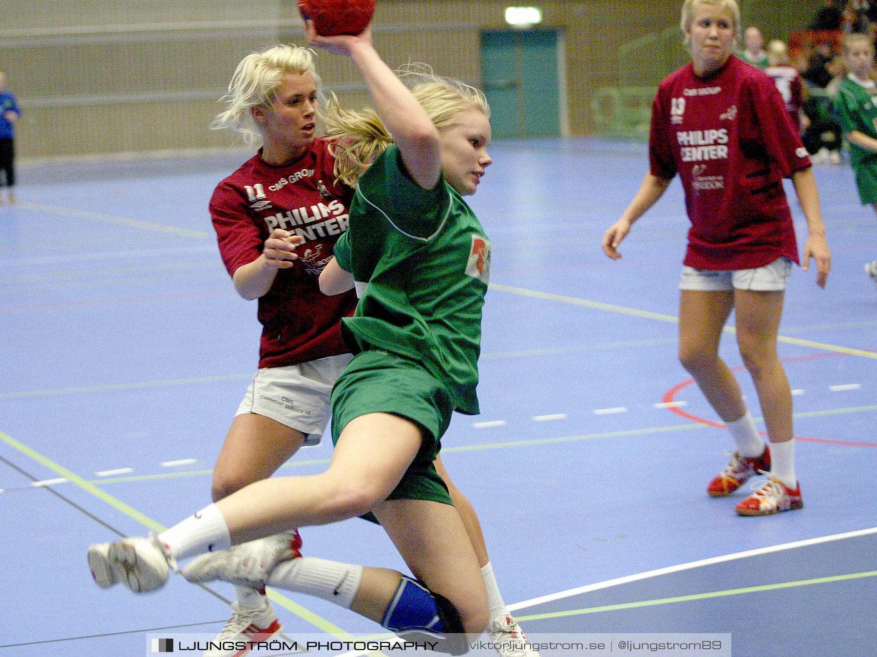 Skadevi Handbollscup 2005 A-flickor A-FINAL Bjurslätts IF-Skuru IK,dam,Arena Skövde,Skövde,Sverige,Handboll,,2005,244702