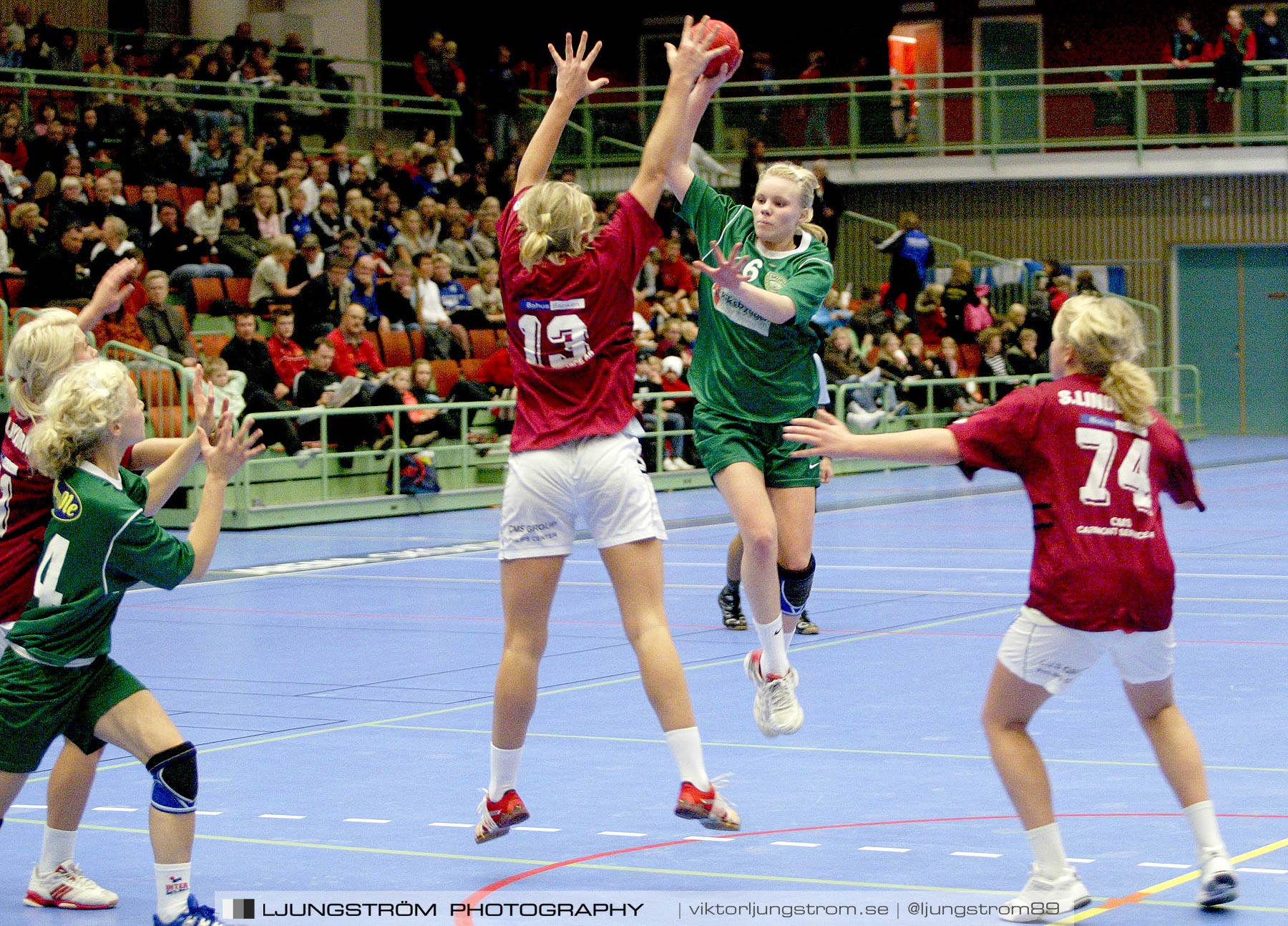 Skadevi Handbollscup 2005 A-flickor A-FINAL Bjurslätts IF-Skuru IK,dam,Arena Skövde,Skövde,Sverige,Handboll,,2005,244710