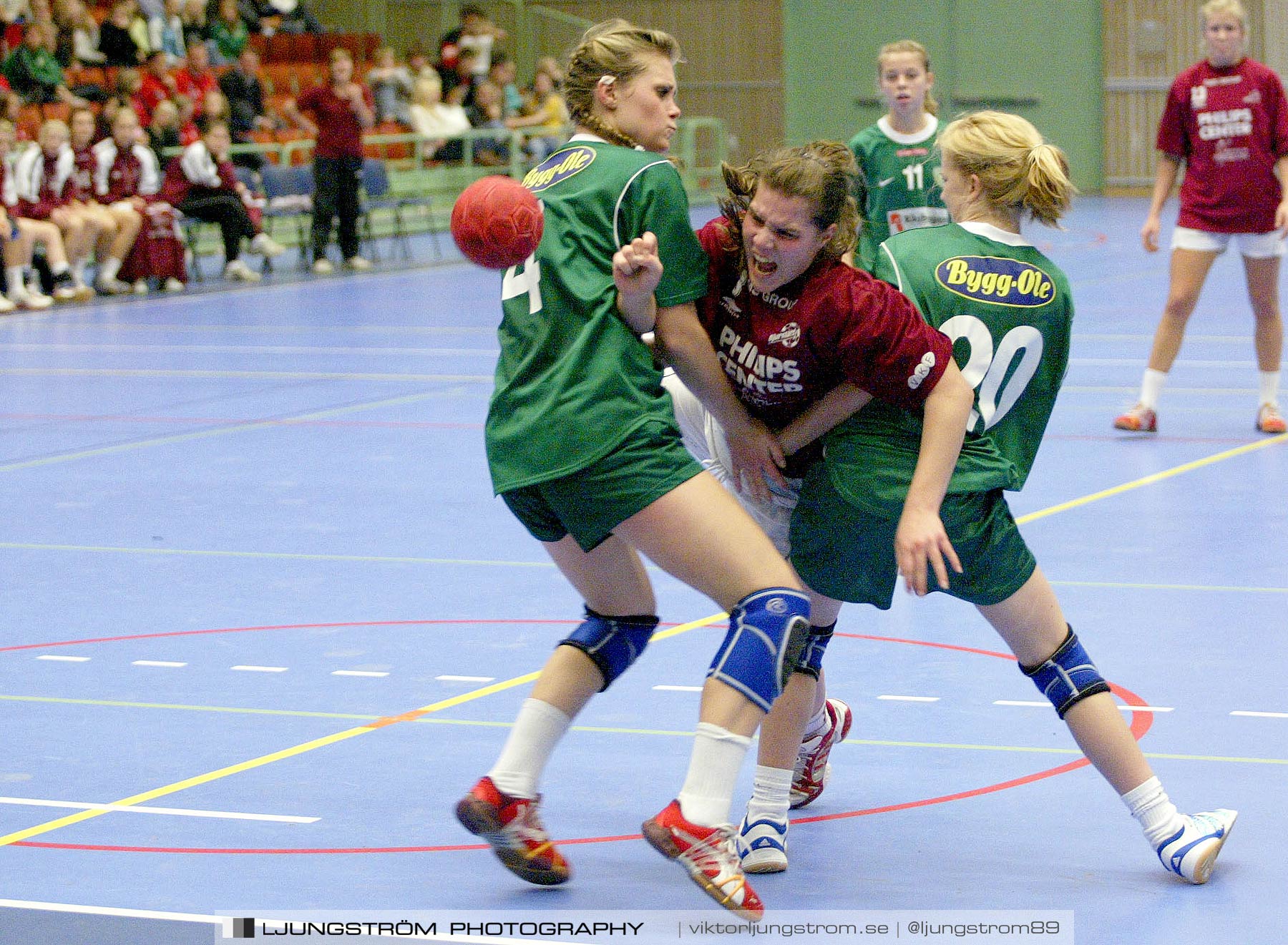 Skadevi Handbollscup 2005 A-flickor A-FINAL Bjurslätts IF-Skuru IK,dam,Arena Skövde,Skövde,Sverige,Handboll,,2005,244714