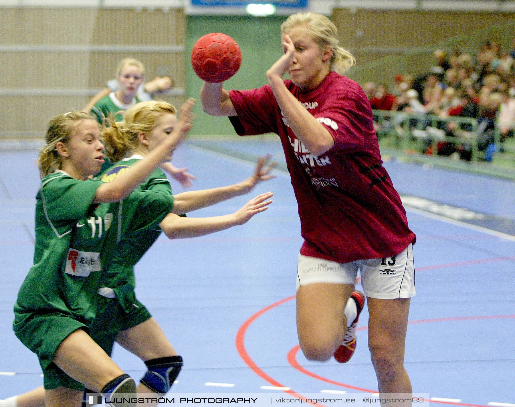 Skadevi Handbollscup 2005 A-flickor A-FINAL Bjurslätts IF-Skuru IK,dam,Arena Skövde,Skövde,Sverige,Handboll,,2005,244717