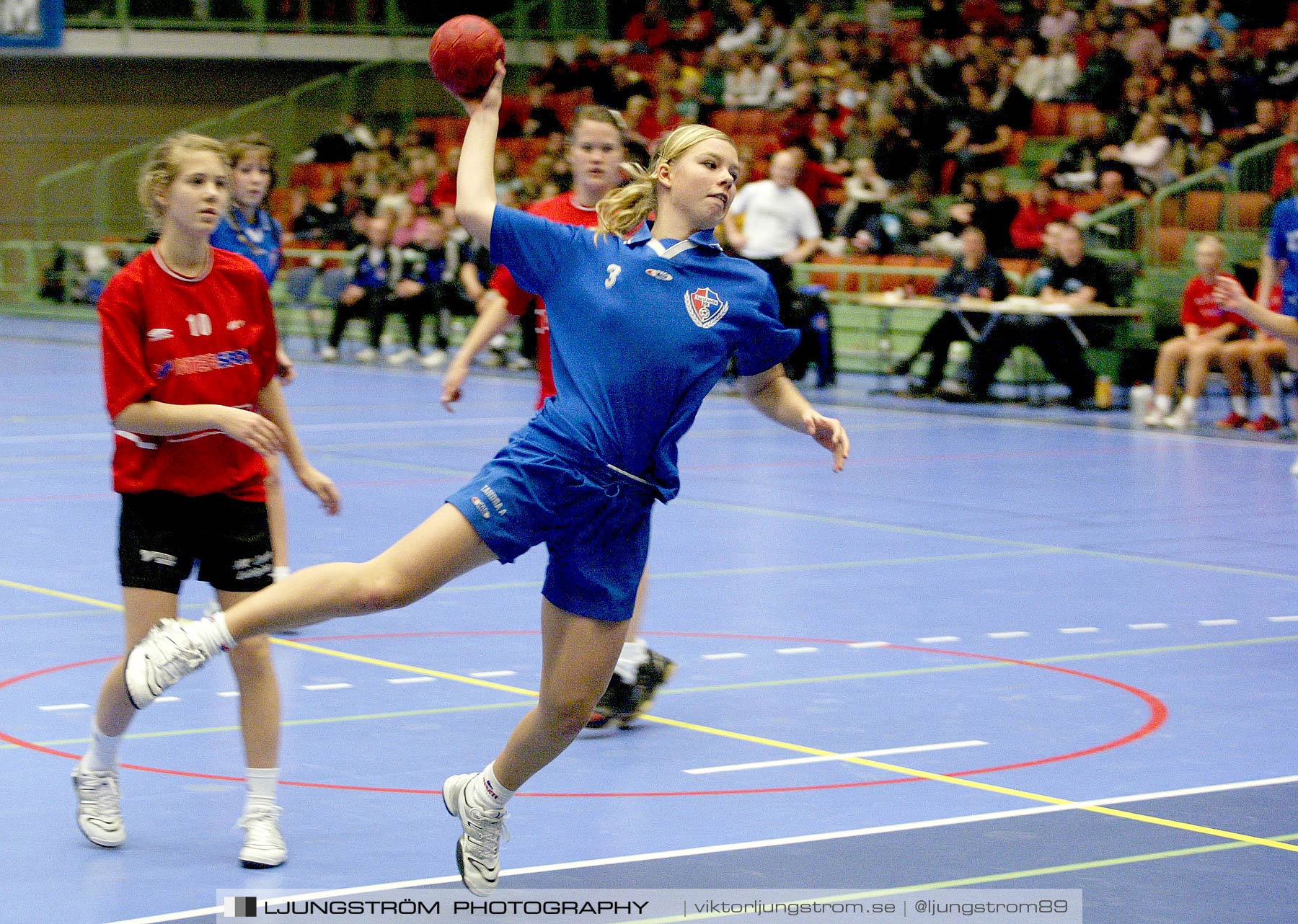 Skadevi Handbollscup 2005 B-flickor A-FINAL Torslanda HK-HK Linne,dam,Arena Skövde,Skövde,Sverige,Handboll,,2005,244736