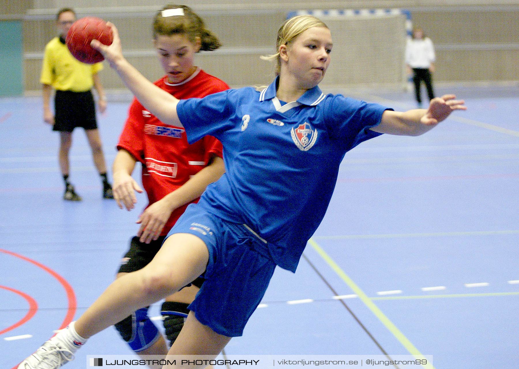 Skadevi Handbollscup 2005 B-flickor A-FINAL Torslanda HK-HK Linne,dam,Arena Skövde,Skövde,Sverige,Handboll,,2005,244739