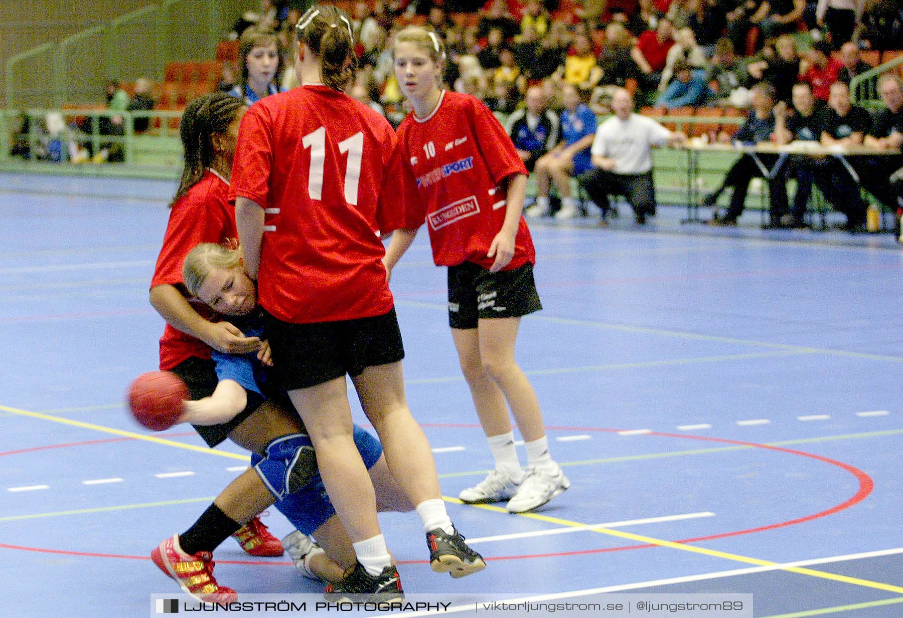 Skadevi Handbollscup 2005 B-flickor A-FINAL Torslanda HK-HK Linne,dam,Arena Skövde,Skövde,Sverige,Handboll,,2005,244740