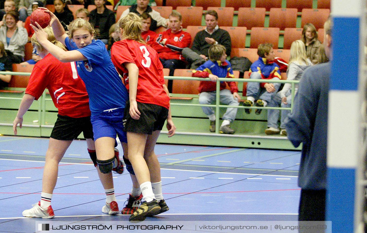 Skadevi Handbollscup 2005 B-flickor A-FINAL Torslanda HK-HK Linne,dam,Arena Skövde,Skövde,Sverige,Handboll,,2005,244742