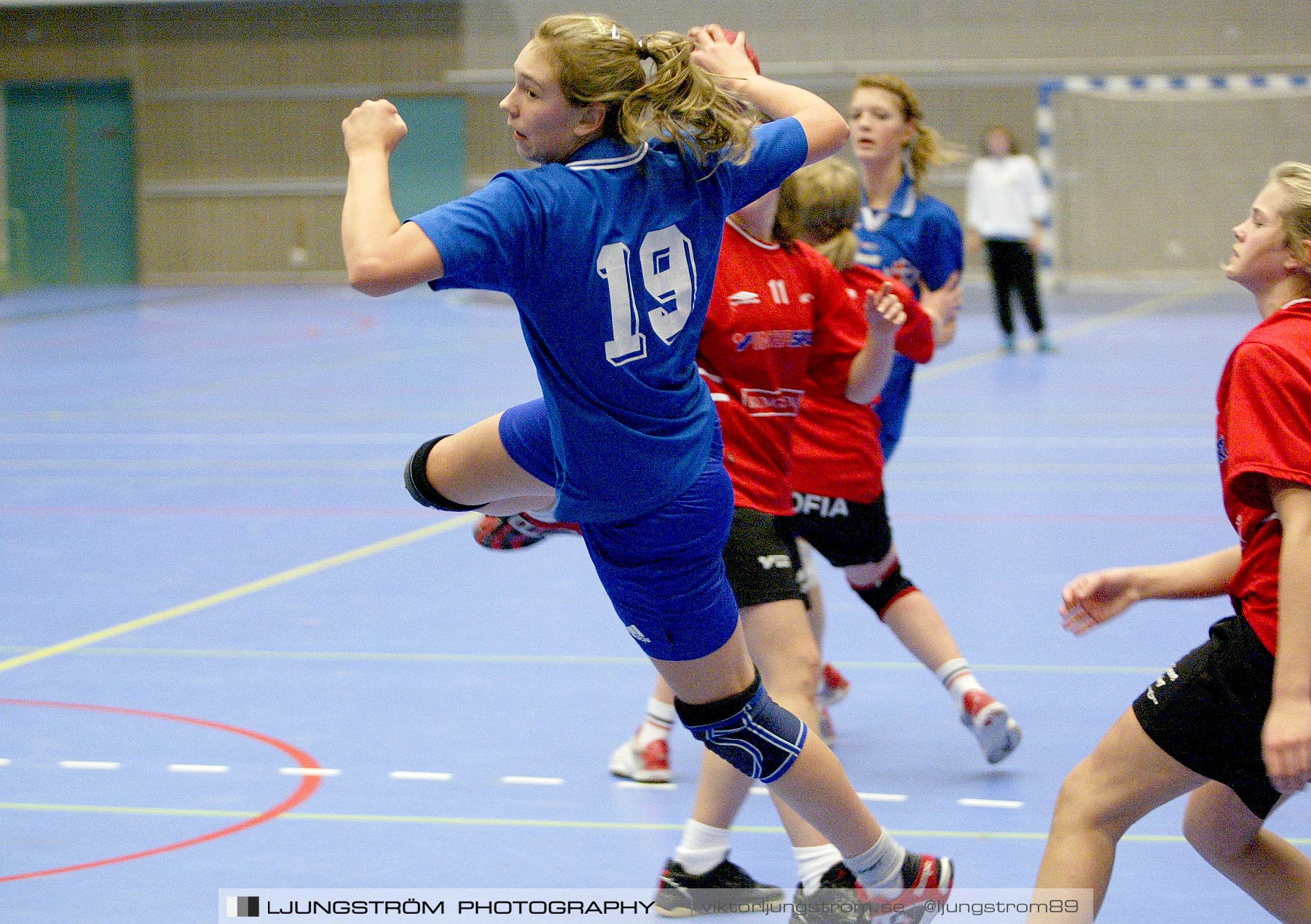 Skadevi Handbollscup 2005 B-flickor A-FINAL Torslanda HK-HK Linne,dam,Arena Skövde,Skövde,Sverige,Handboll,,2005,244744