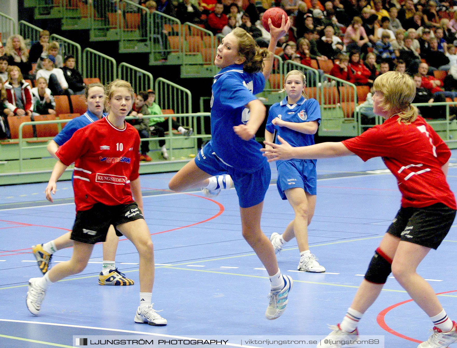 Skadevi Handbollscup 2005 B-flickor A-FINAL Torslanda HK-HK Linne,dam,Arena Skövde,Skövde,Sverige,Handboll,,2005,244746