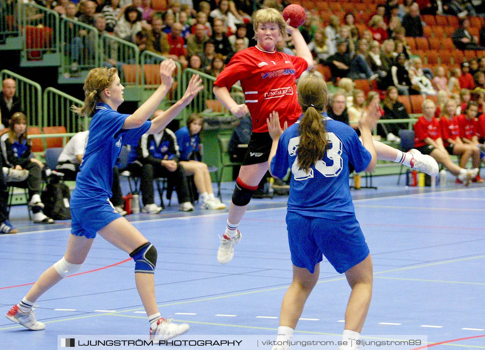 Skadevi Handbollscup 2005 B-flickor A-FINAL Torslanda HK-HK Linne,dam,Arena Skövde,Skövde,Sverige,Handboll,,2005,244747