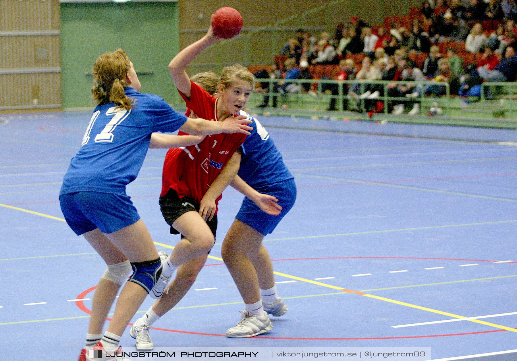 Skadevi Handbollscup 2005 B-flickor A-FINAL Torslanda HK-HK Linne,dam,Arena Skövde,Skövde,Sverige,Handboll,,2005,244749