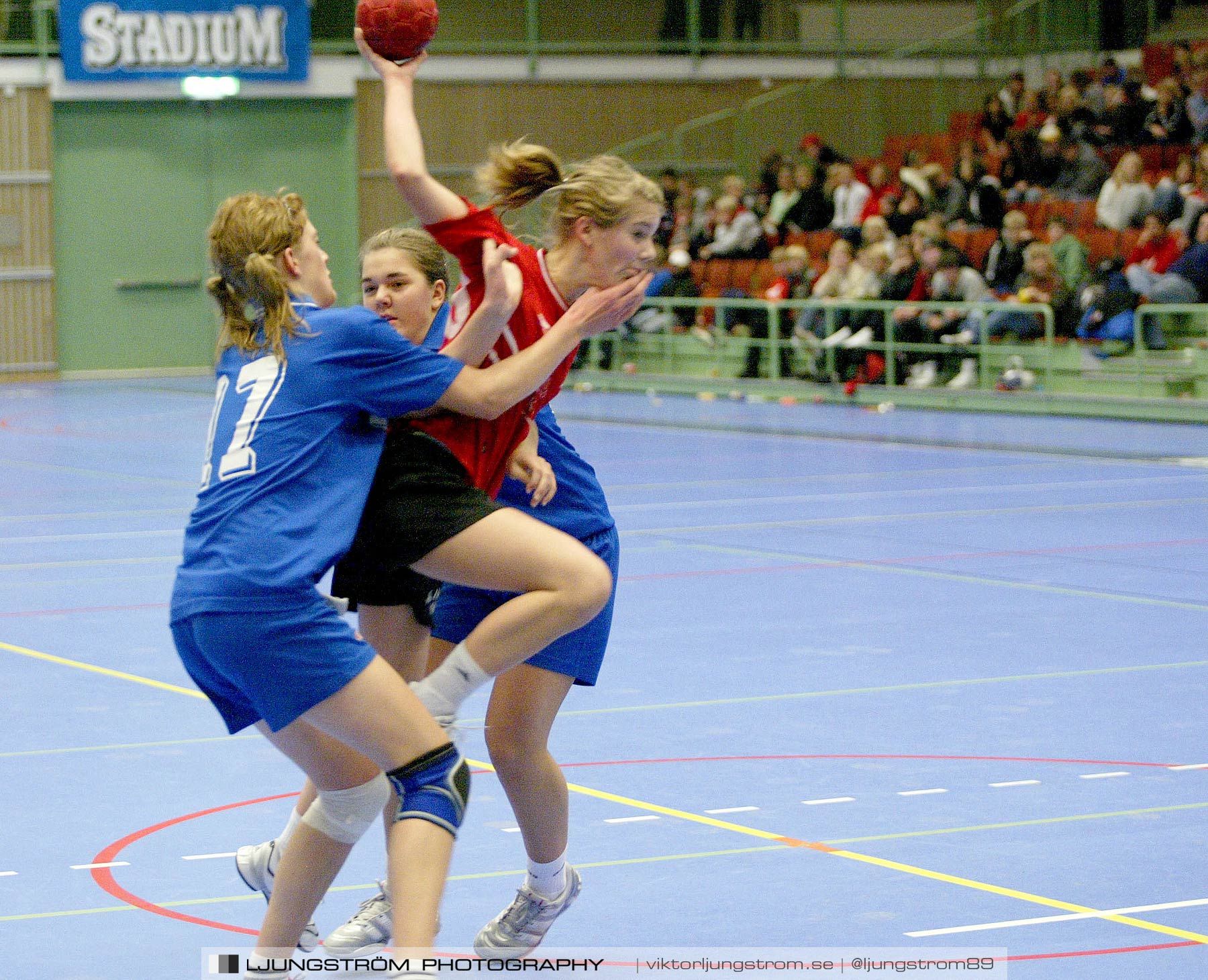 Skadevi Handbollscup 2005 B-flickor A-FINAL Torslanda HK-HK Linne,dam,Arena Skövde,Skövde,Sverige,Handboll,,2005,244750