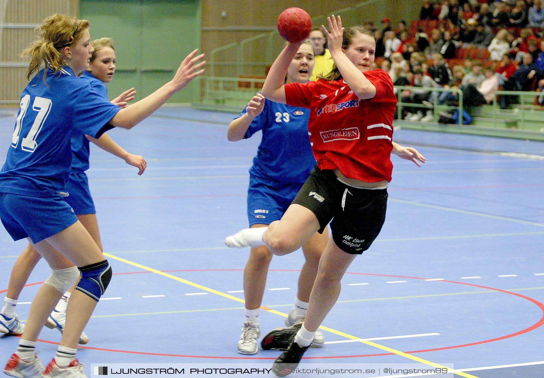 Skadevi Handbollscup 2005 B-flickor A-FINAL Torslanda HK-HK Linne,dam,Arena Skövde,Skövde,Sverige,Handboll,,2005,244755