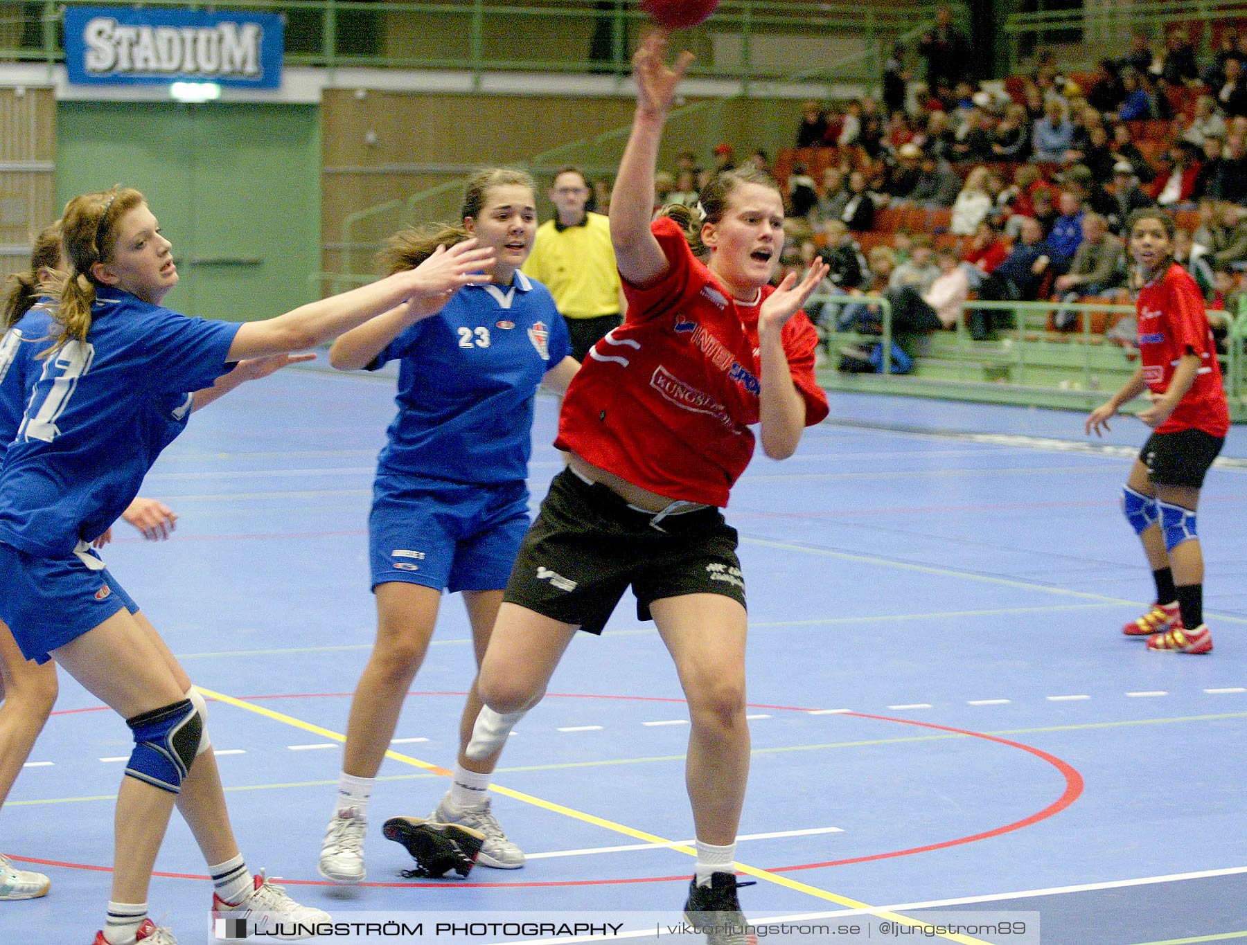 Skadevi Handbollscup 2005 B-flickor A-FINAL Torslanda HK-HK Linne,dam,Arena Skövde,Skövde,Sverige,Handboll,,2005,244756