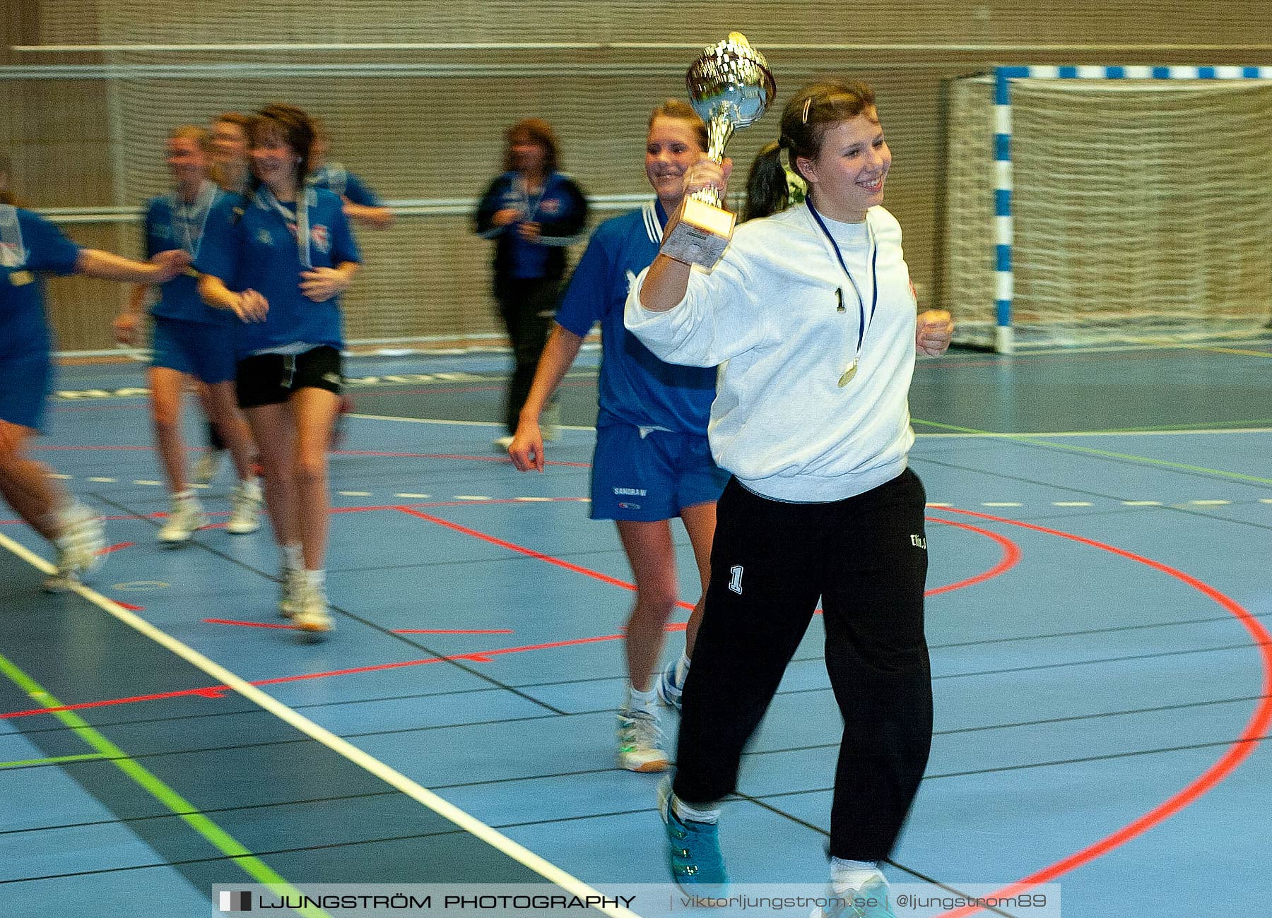 Skadevi Handbollscup 2005 B-flickor A-FINAL Torslanda HK-HK Linne,dam,Arena Skövde,Skövde,Sverige,Handboll,,2005,244757