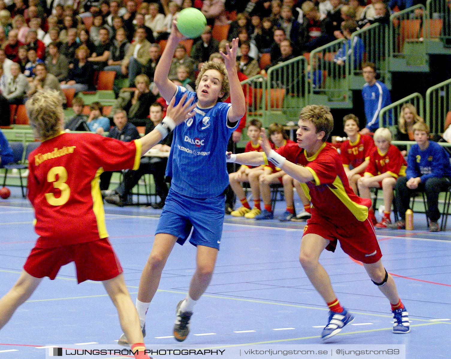 Skadevi Handbollscup 2005 B-pojkar A-FINAL IFK Skövde HK-Tyresö HF,herr,Arena Skövde,Skövde,Sverige,Handboll,,2005,244765