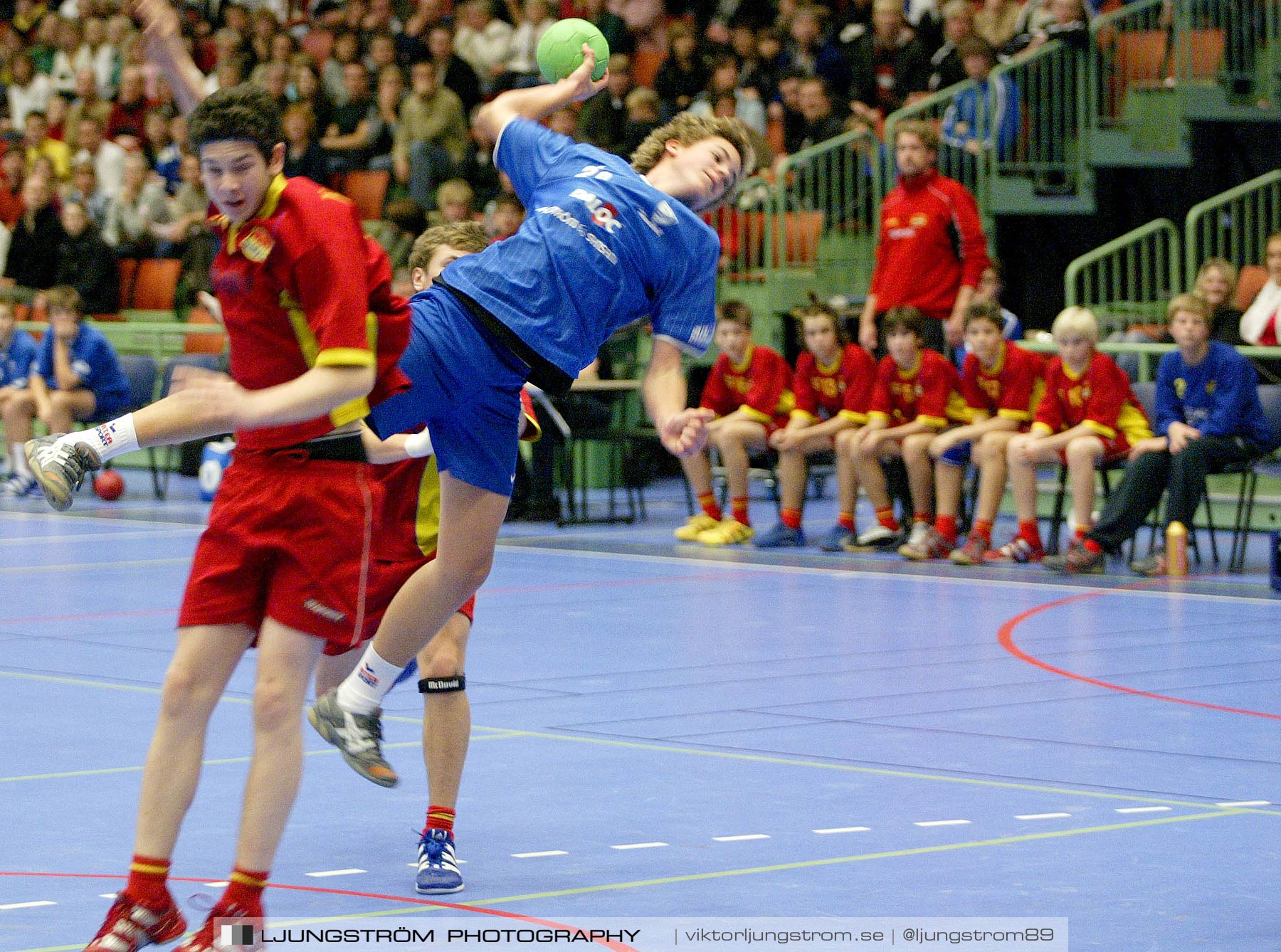 Skadevi Handbollscup 2005 B-pojkar A-FINAL IFK Skövde HK-Tyresö HF,herr,Arena Skövde,Skövde,Sverige,Handboll,,2005,244770