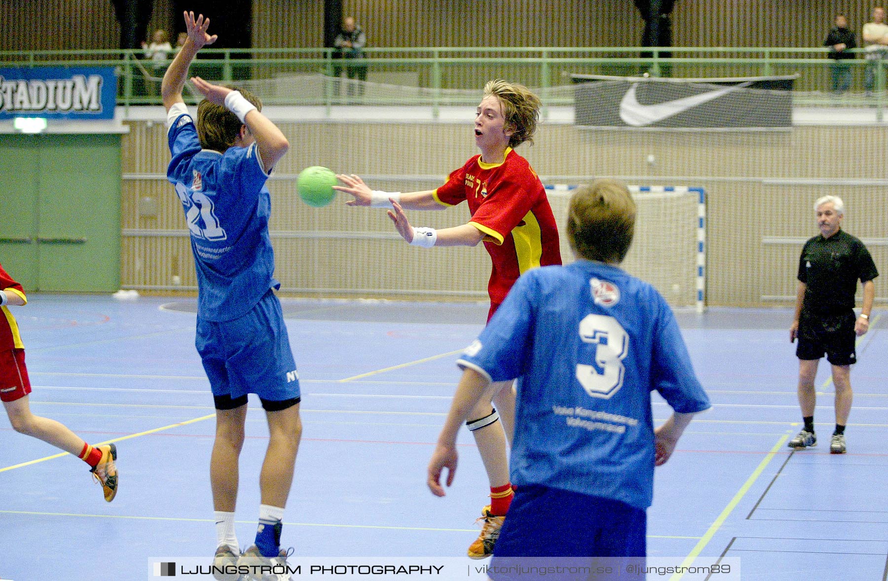 Skadevi Handbollscup 2005 B-pojkar A-FINAL IFK Skövde HK-Tyresö HF,herr,Arena Skövde,Skövde,Sverige,Handboll,,2005,244775