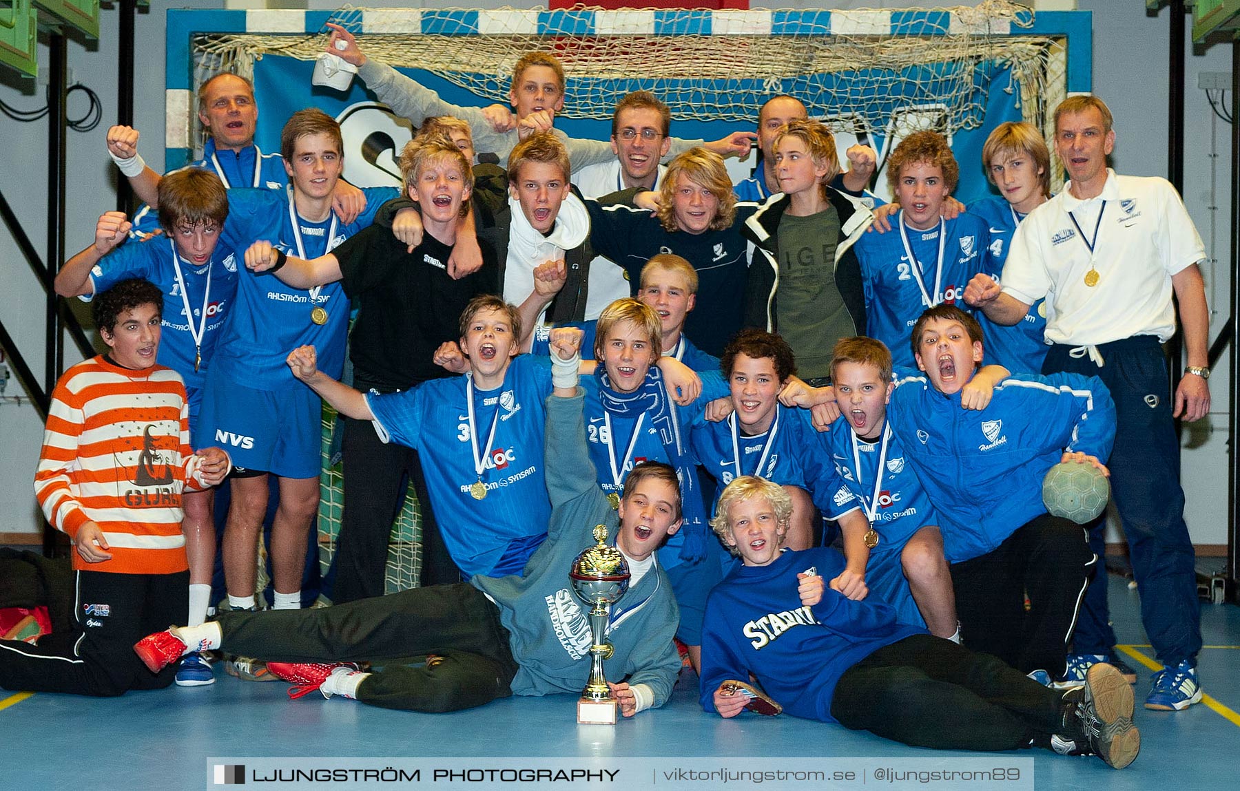 Skadevi Handbollscup 2005 B-pojkar A-FINAL IFK Skövde HK-Tyresö HF,herr,Arena Skövde,Skövde,Sverige,Handboll,,2005,244776