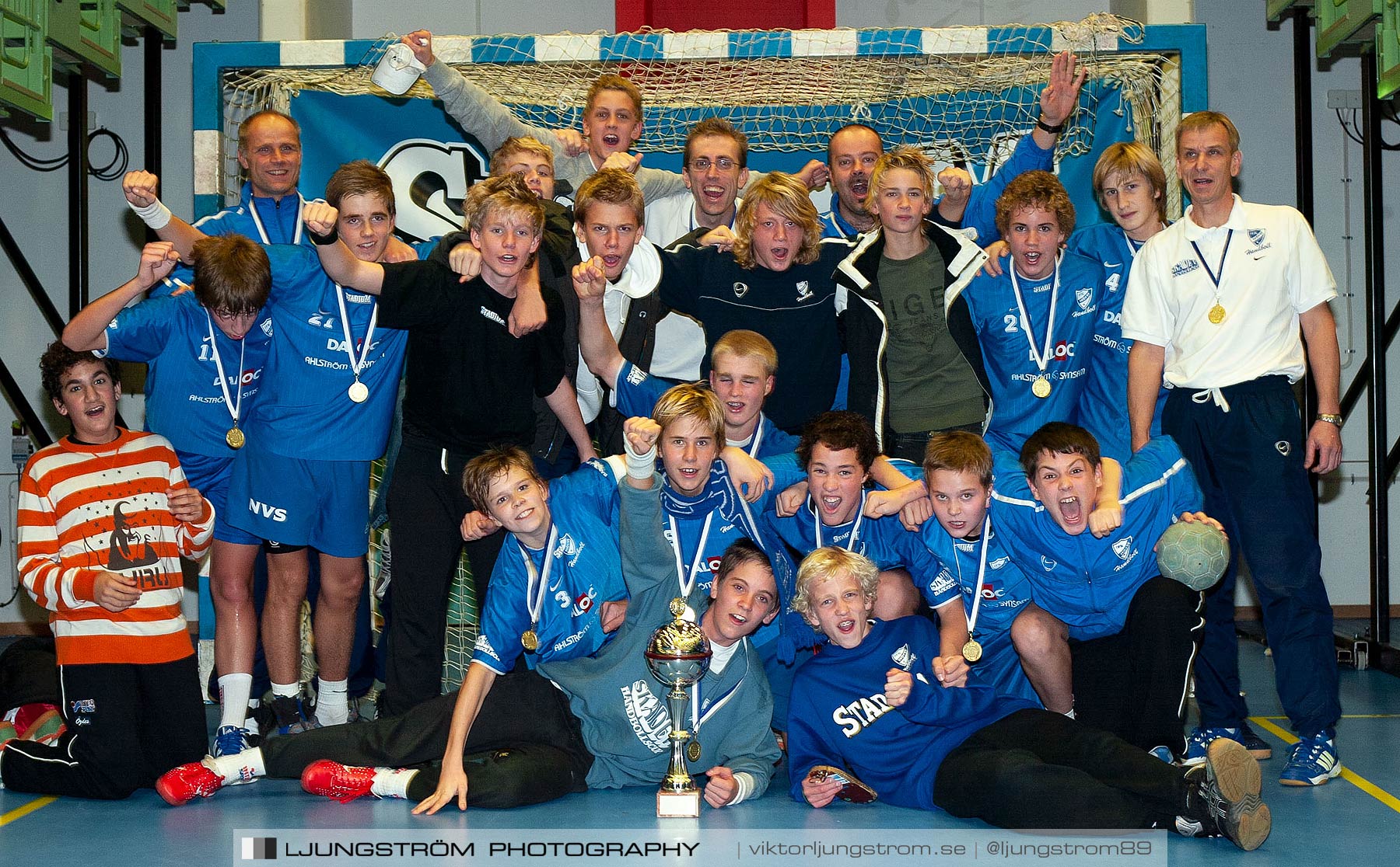 Skadevi Handbollscup 2005 B-pojkar A-FINAL IFK Skövde HK-Tyresö HF,herr,Arena Skövde,Skövde,Sverige,Handboll,,2005,244777