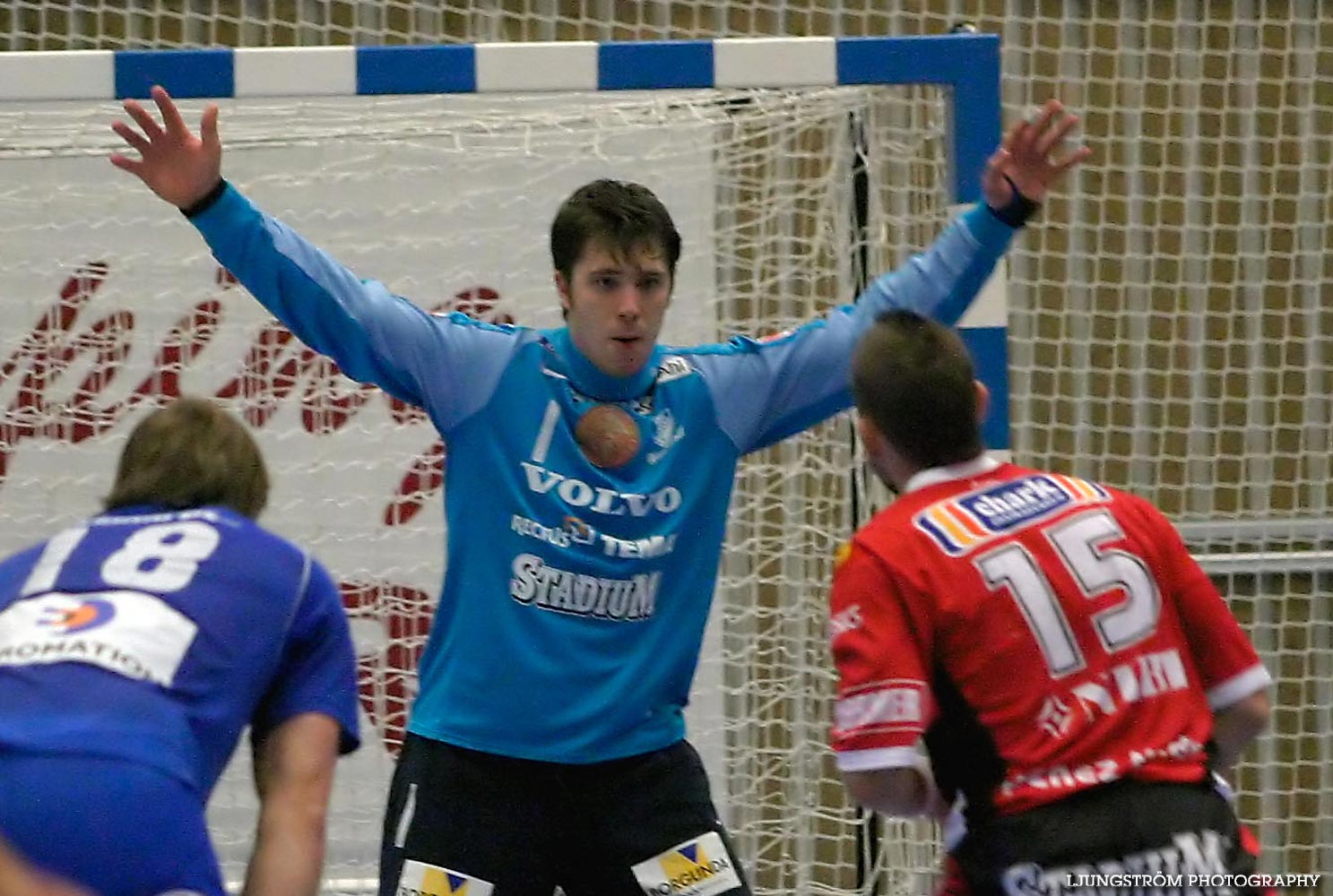 IFK Skövde HK-HK Drott 27-27,herr,Arena Skövde,Skövde,Sverige,Handboll,,2005,9624