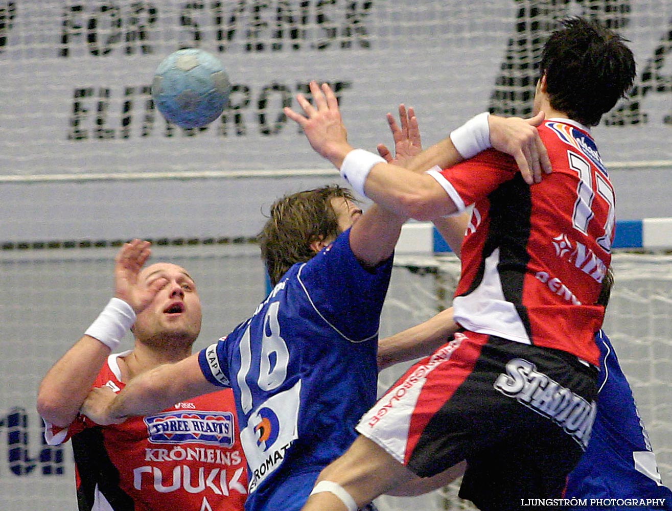 IFK Skövde HK-HK Drott 27-27,herr,Arena Skövde,Skövde,Sverige,Handboll,,2005,9629