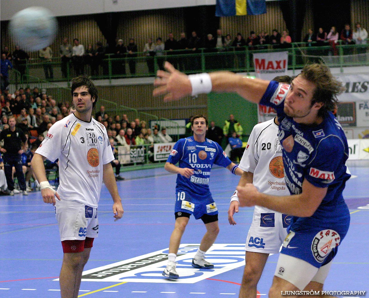 IFK Skövde HK-Alingsås HK 38-28,herr,Arena Skövde,Skövde,Sverige,Handboll,,2005,9648