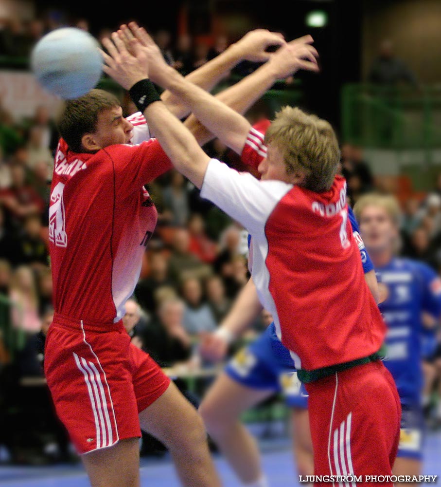 EHF-cupen IFK Skövde HK-Dynamo Astrakhan 28-26,herr,Arena Skövde,Skövde,Sverige,Handboll,,2005,9679