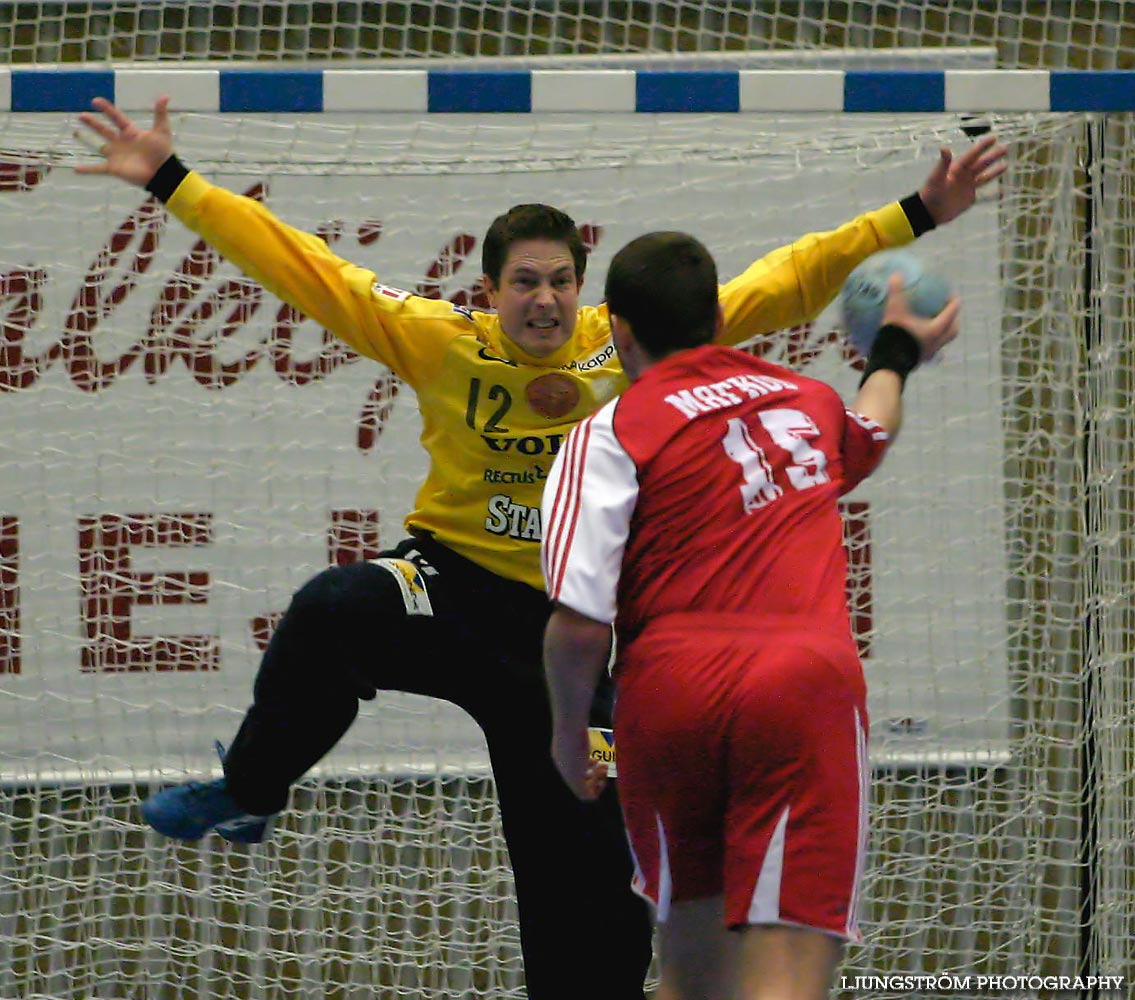 EHF-cupen IFK Skövde HK-Dynamo Astrakhan 28-26,herr,Arena Skövde,Skövde,Sverige,Handboll,,2005,9683