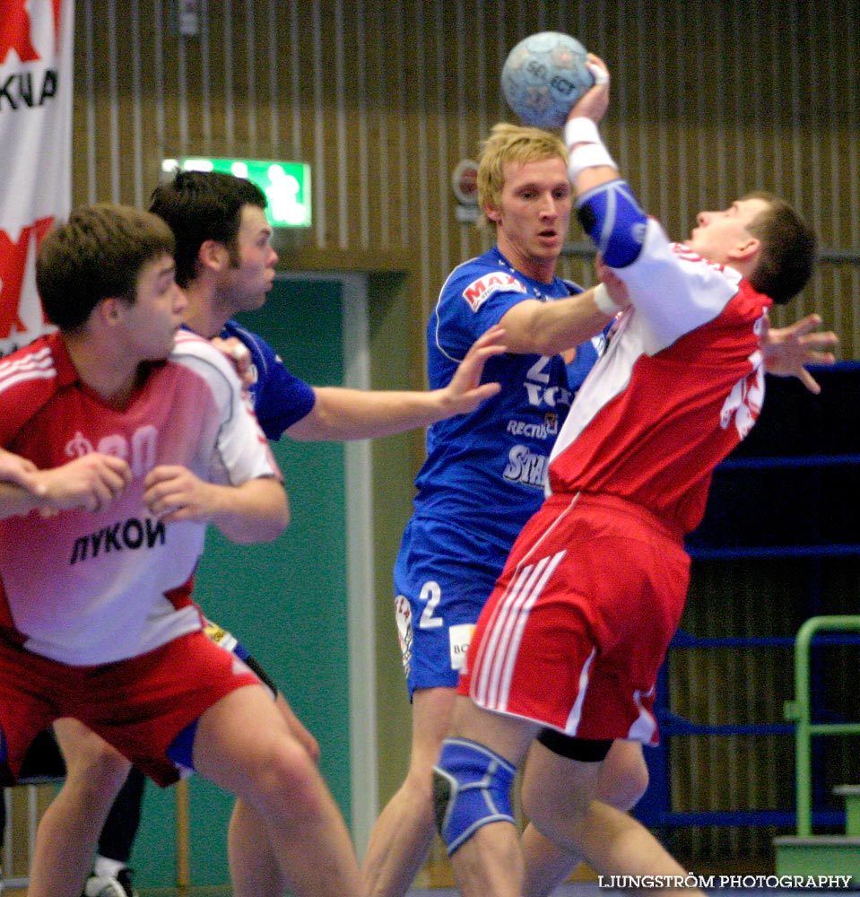 EHF-cupen IFK Skövde HK-Dynamo Astrakhan 28-26,herr,Arena Skövde,Skövde,Sverige,Handboll,,2005,9692