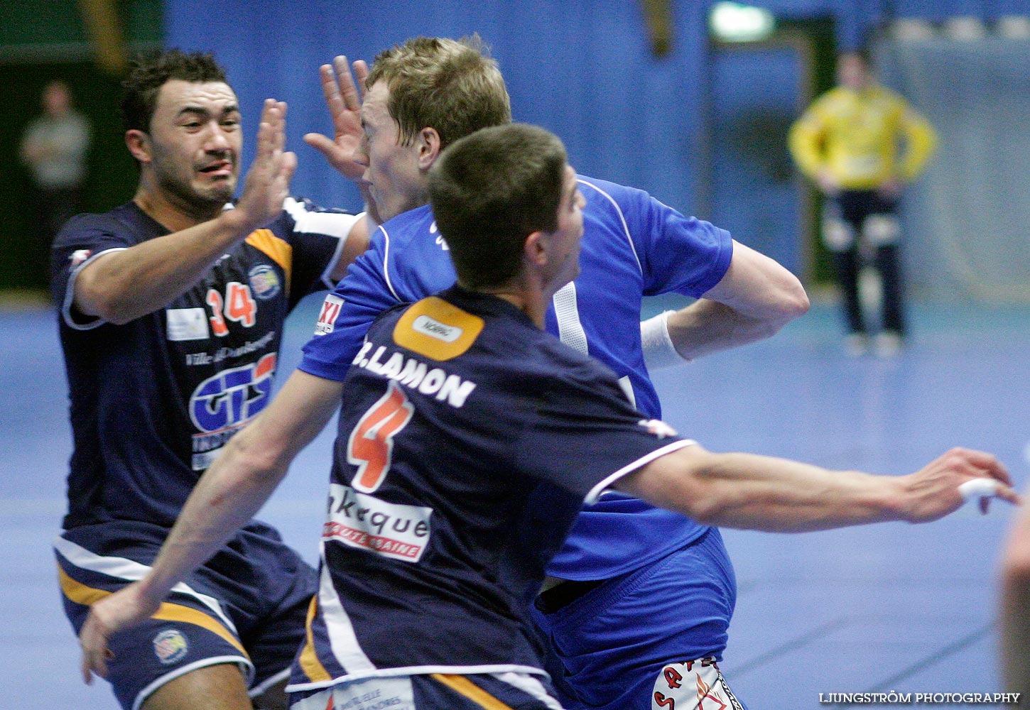 Knistad Cup IFK Skövde HK-US Dunkerque 35-28,herr,Skövde Idrottshall,Skövde,Sverige,Handboll,,2006,6638