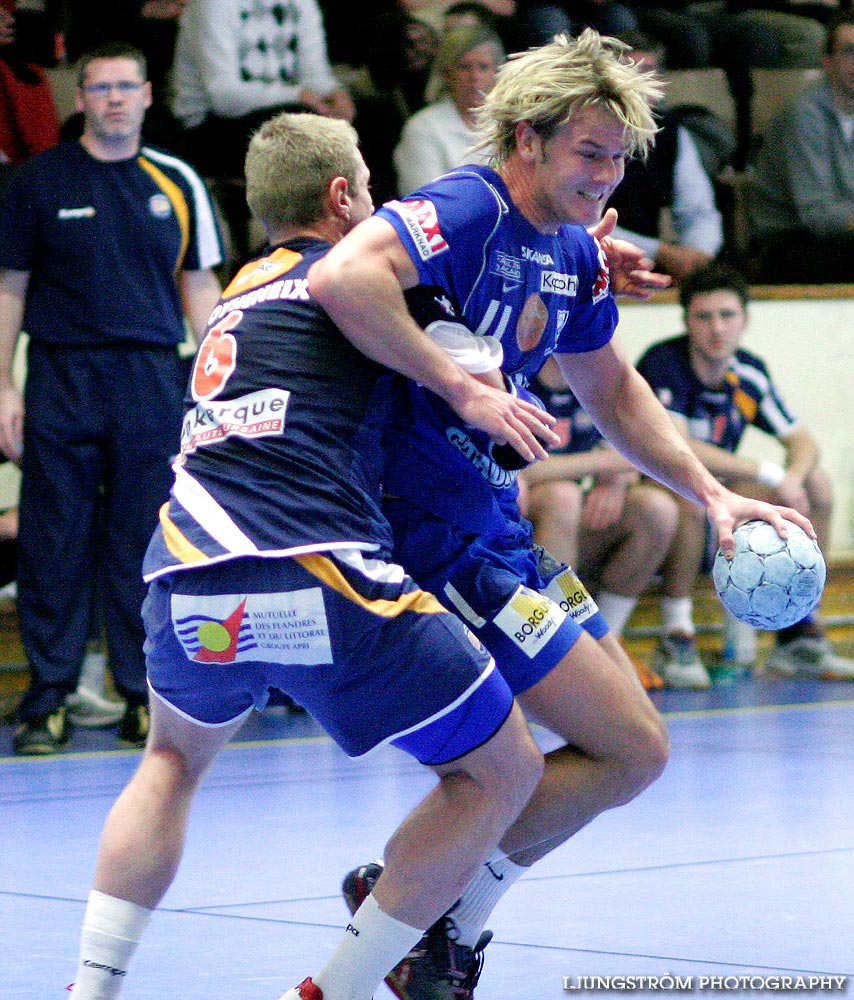 Knistad Cup IFK Skövde HK-US Dunkerque 35-28,herr,Skövde Idrottshall,Skövde,Sverige,Handboll,,2006,6641