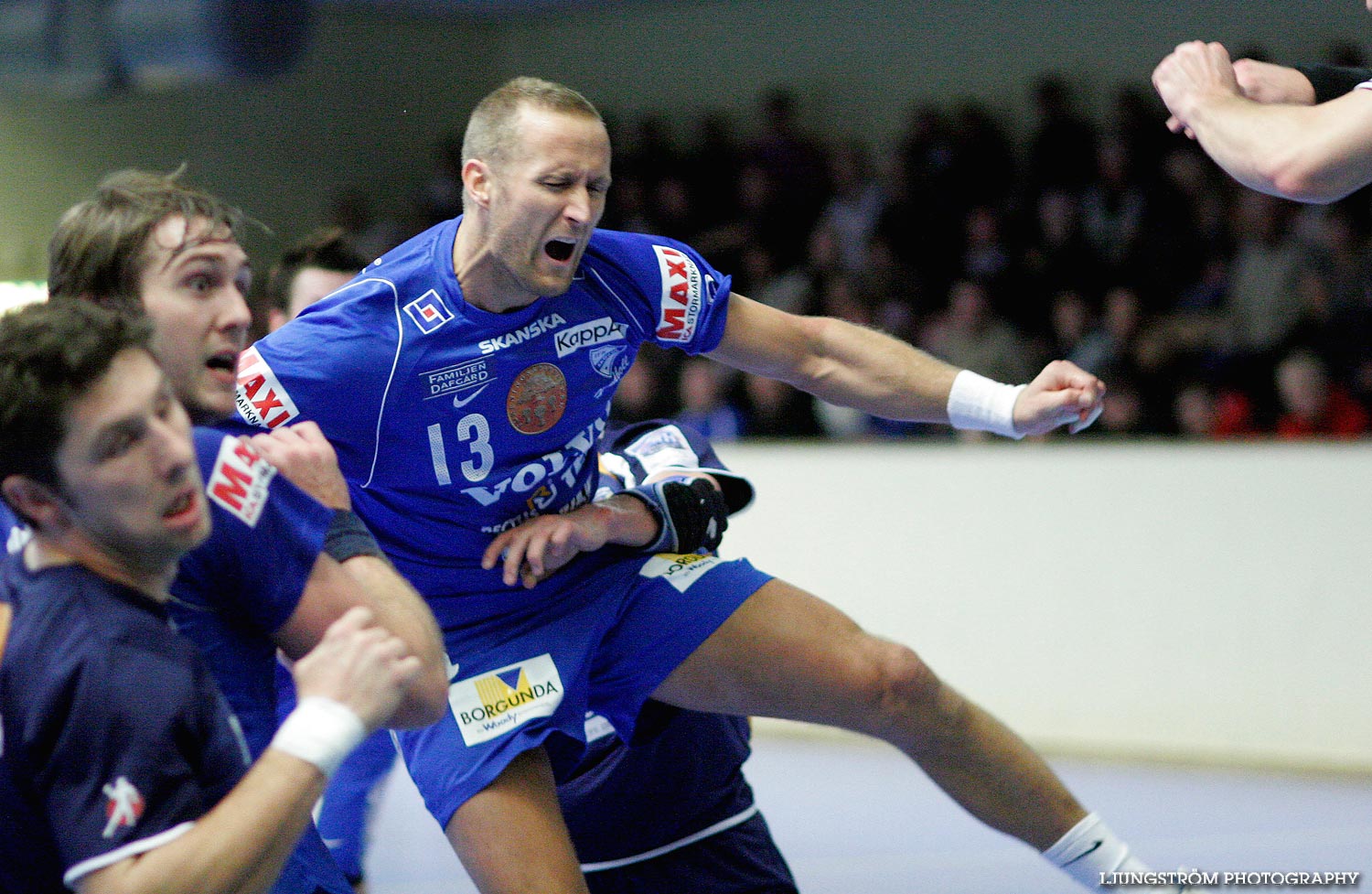 Knistad Cup IFK Skövde HK-US Dunkerque 35-28,herr,Skövde Idrottshall,Skövde,Sverige,Handboll,,2006,6644