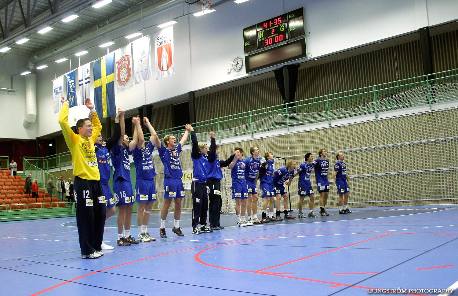 Knistad Cup Final IFK Skövde HK-IFK Ystad 41-35,herr,Arena Skövde,Skövde,Sverige,Handboll,,2006,6609