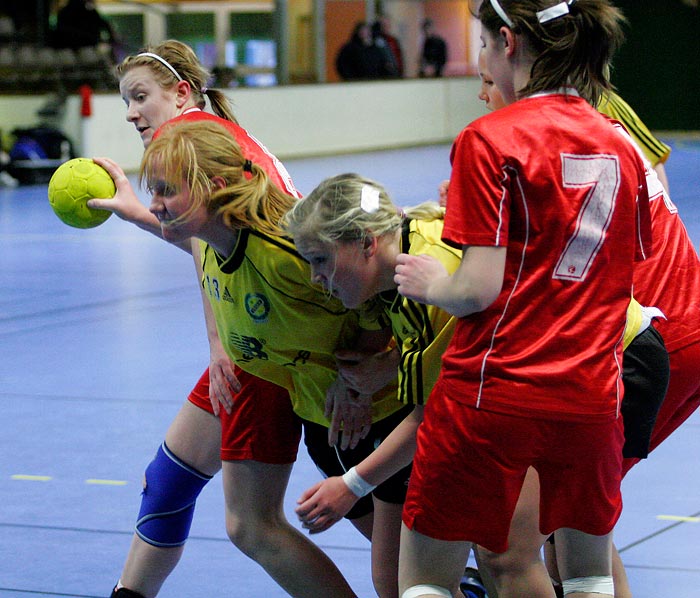 ICA-cupen Steg 4 Flickor IK Sävehof-IF Hellton 24-18,dam,Skövde Idrottshall,Skövde,Sverige,Ungdoms-SM,Handboll,2006,6502