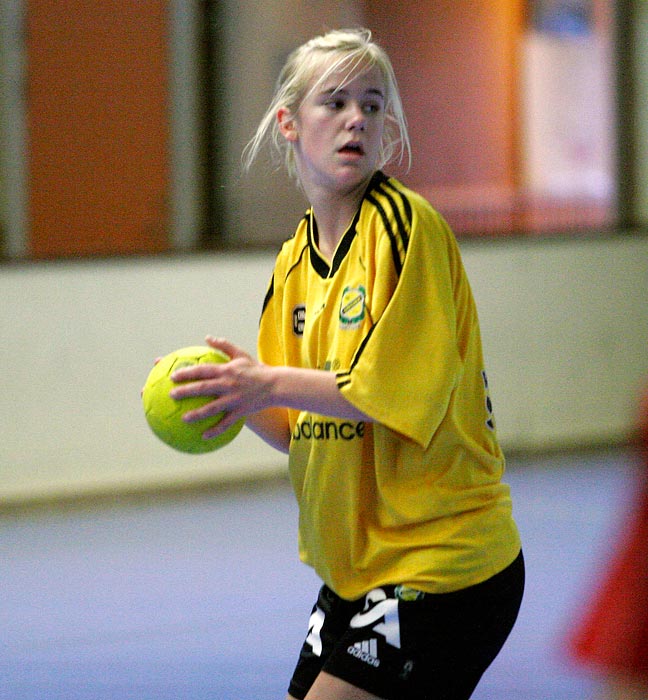 ICA-cupen Steg 4 Flickor IK Sävehof-IF Hellton 24-18,dam,Skövde Idrottshall,Skövde,Sverige,Ungdoms-SM,Handboll,2006,6503