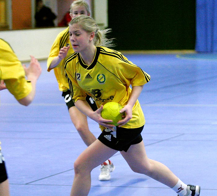 ICA-cupen Steg 4 Flickor IK Sävehof-IF Hellton 24-18,dam,Skövde Idrottshall,Skövde,Sverige,Ungdoms-SM,Handboll,2006,6506