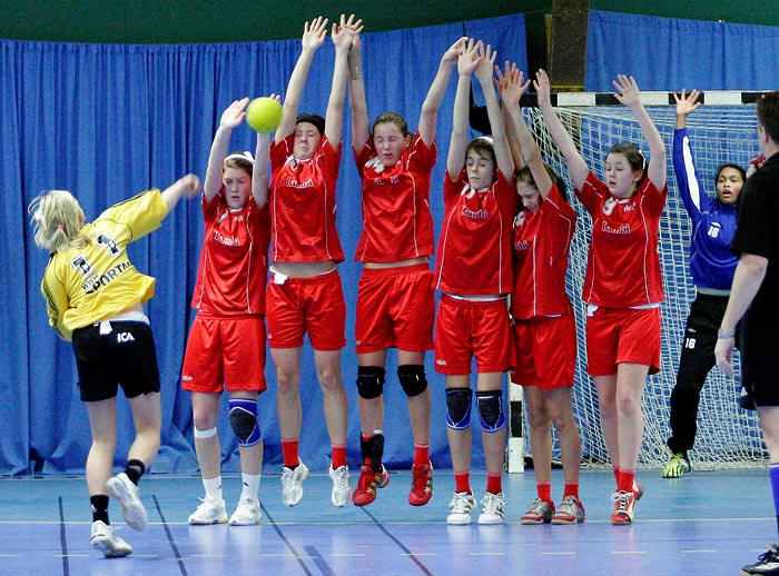 ICA-cupen Steg 4 Flickor IK Sävehof-IF Hellton 24-18,dam,Skövde Idrottshall,Skövde,Sverige,Ungdoms-SM,Handboll,2006,6513