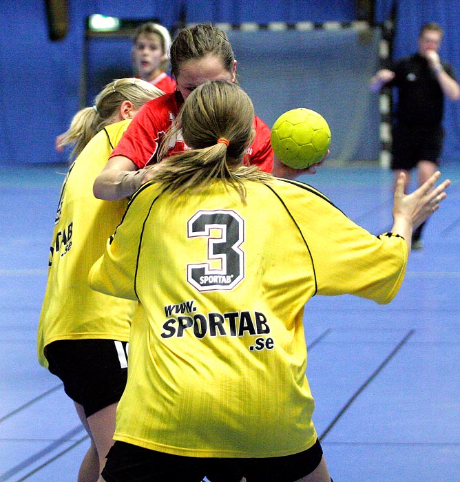 ICA-cupen Steg 4 Flickor IK Sävehof-IF Hellton 24-18,dam,Skövde Idrottshall,Skövde,Sverige,Ungdoms-SM,Handboll,2006,6516